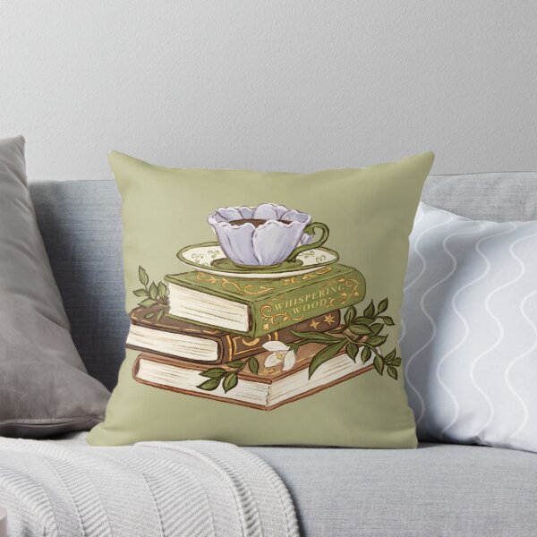Item preview, Book and Tea at the Library designed and sold by hwainio.