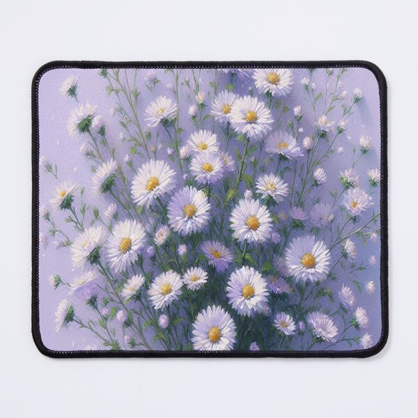 Item preview, White Aster Flowers designed and sold by MajesticPx.