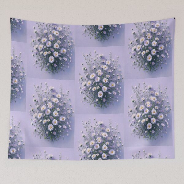 Item preview, White Aster Flowers designed and sold by MajesticPx.