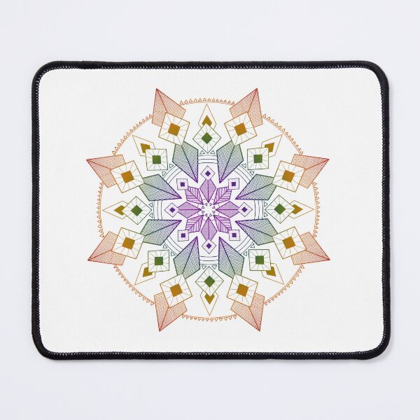 Item preview, Colourful Art Deco Vibes designed and sold by wood burn corner.