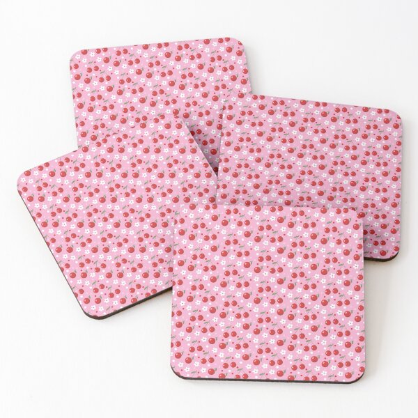 Item preview, Pretty Summer Cherry Pattern Pink designed and sold by iCraftCafe.