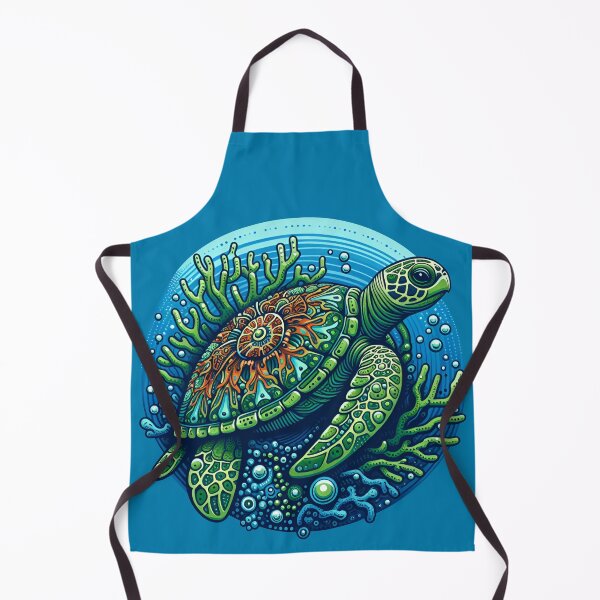 Item preview, REEF TURTLE (#027CAD) designed and sold by Marlon Oseguera.