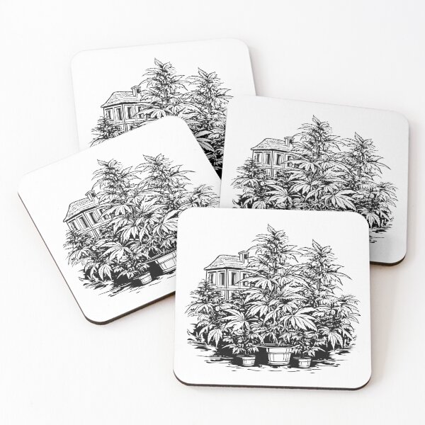Item preview, Cannabis Weed Pot Marijuana Herb Ganja Hemp Plant Mary Jane Bud   designed and sold by inkoutninja.