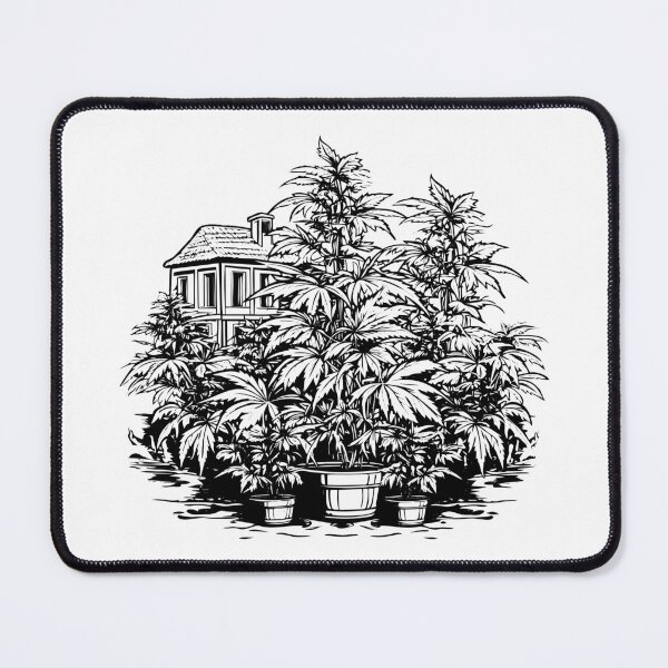 Item preview, Cannabis Weed Pot Marijuana Herb Ganja Hemp Plant Mary Jane Bud designed and sold by inkoutninja.