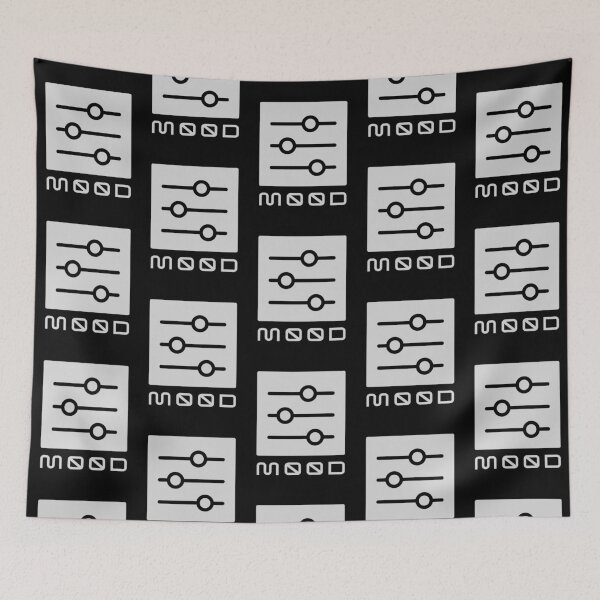 Item preview, M00D - variable temperament slider bar buttons designed and sold by FlipStitch Tees.