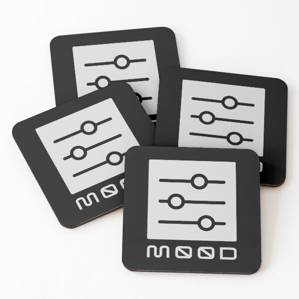 Item preview, M00D - variable temperament slider bar buttons designed and sold by FlipStitch Tees.