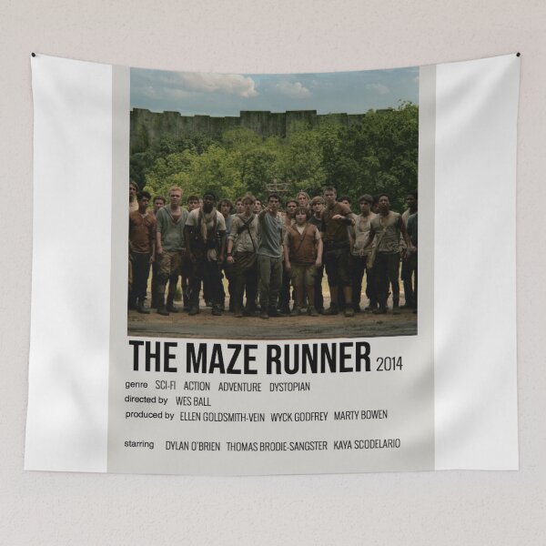 Item preview, maze runner movie poster 02 designed and sold by jennamcmahon.
