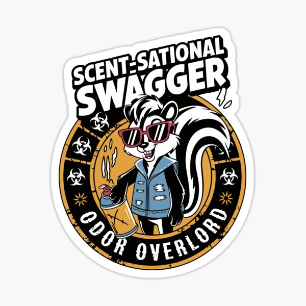 Artikel-Vorschau von Duftsationales Gehabe – Odor Overlord Skunk, designt und verkauft von WildlifeInc.