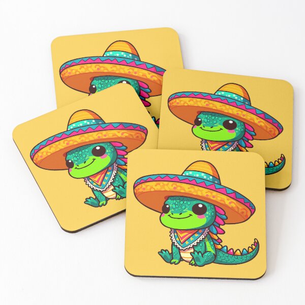 Item preview, Cinco de Mayo Iguana designed and sold by Ghost on Toast.