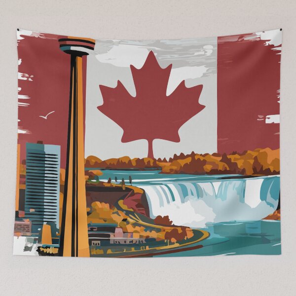 Artikelvorschau, Kanada erkunden – CN Tower und Niagarafälle entworfen und verkauft von wanderenergi.