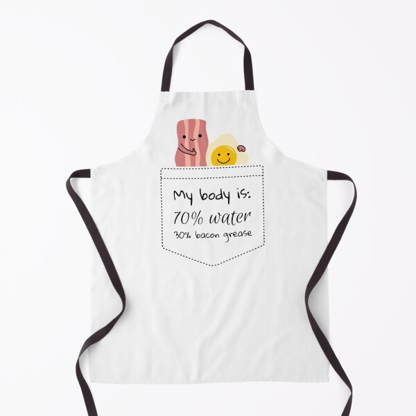 Item preview, My body is 70% water, 30% bacon grease designed and sold by dreamlandbuyers.