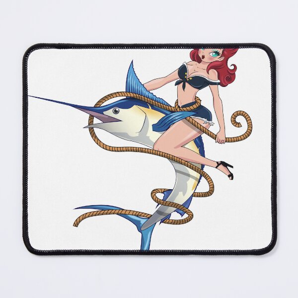 Item preview, redhead pinup designed and sold by potokomi.