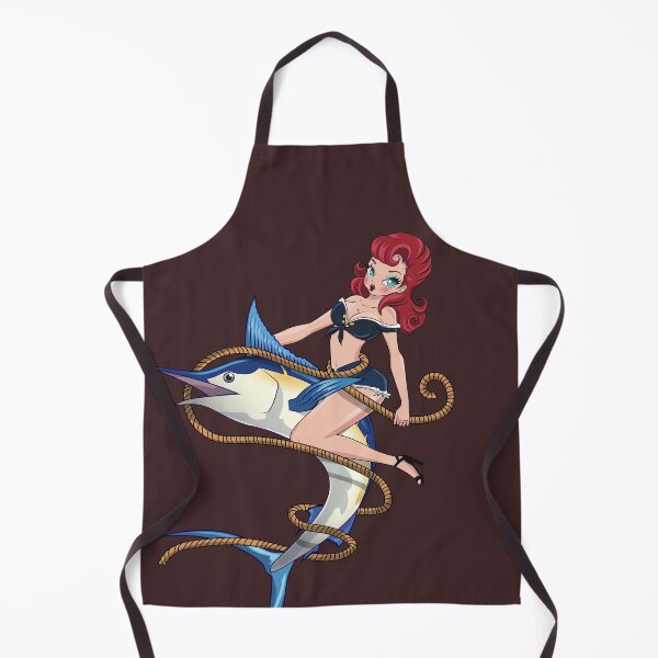 Item preview, redhead pinup designed and sold by potokomi.