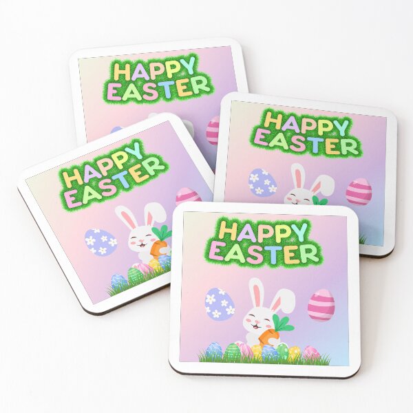 Item preview, HAPPY EASTER EGGS BUNNY designed and sold by FAMILY DYNASTY.