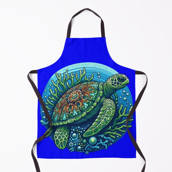 Item preview, REEF TURTLE (#0000FF) designed and sold by Marlon Oseguera.
