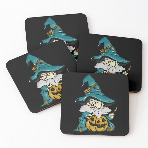 Item preview, Magical wizard elf with pumpkin designed and sold by Joncasmiart.