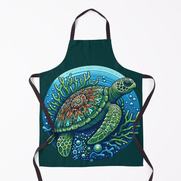 Item preview, REEF TURTLE (#003333) designed and sold by Marlon Oseguera.