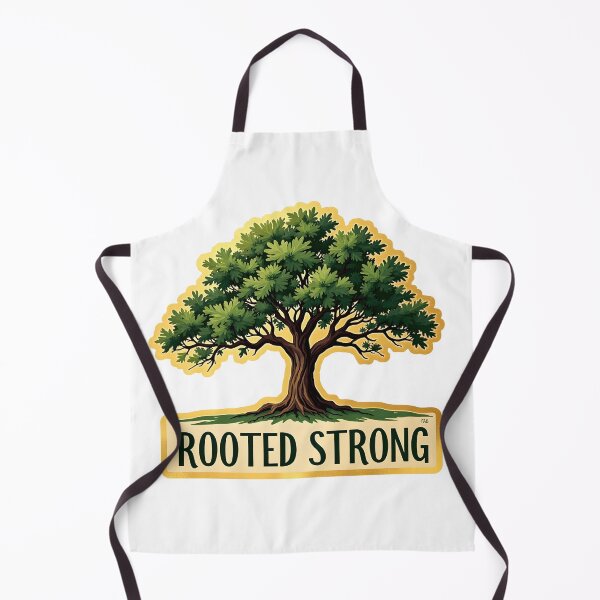 Item preview, "Rooted Strong" Tree - Inspirational Decal for Strength and Growth designed and sold by www.contentcraze.in.