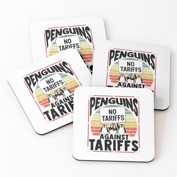 Item preview, Penguins Against Tariffs Shirt, Funny Penguins Anti Tariffs Vintage TShirt, Penguins Resist Vintage Shirt, Political Humor Liberal FDT Shirt designed and sold by LunarVision.