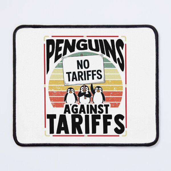 Item preview, Penguins Against Tariffs Shirt, Funny Penguins Anti Tariffs Vintage TShirt, Penguins Resist Vintage Shirt, Political Humor Liberal FDT Shirt designed and sold by LunarVision.
