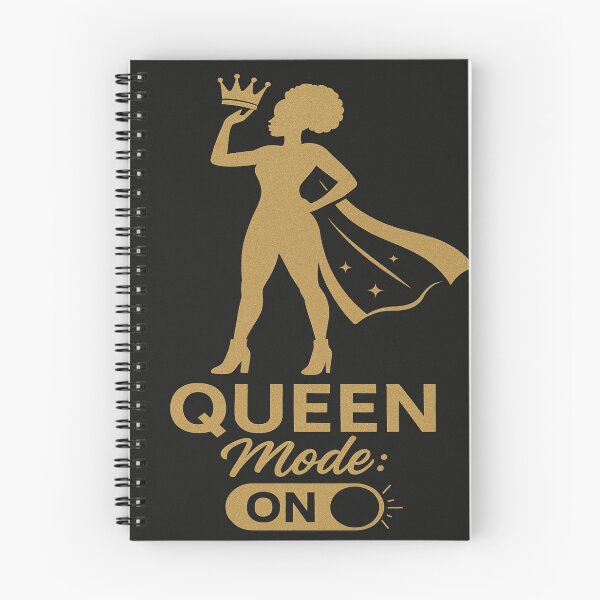 Item preview, QUEEN MODE  (BLK/WHITE) designed and sold by Flavaprints4u.