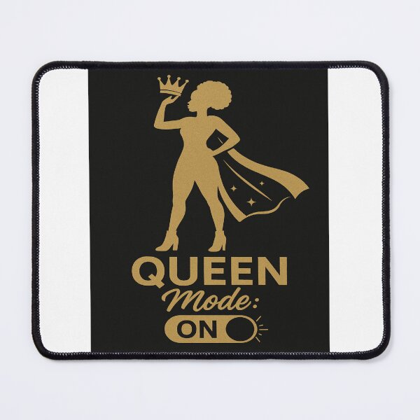 Item preview, QUEEN MODE (BLK/WHITE) designed and sold by Flavaprints4u.