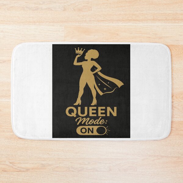 Item preview, QUEEN MODE (BLK/WHITE) designed and sold by Flavaprints4u.
