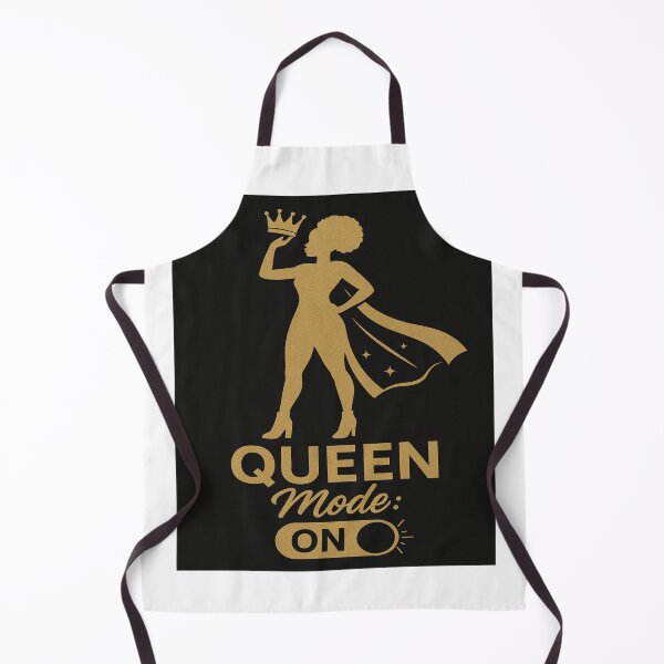 Item preview, QUEEN MODE  (BLK/WHITE) designed and sold by Flavaprints4u.