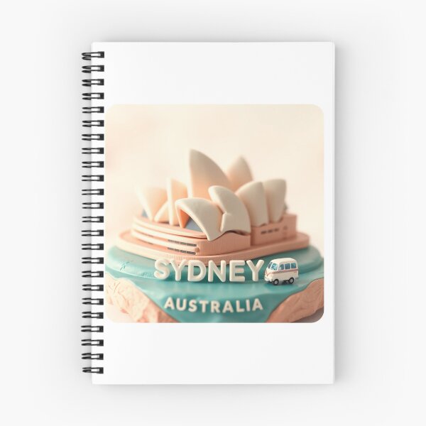 Item preview, SYDNEY, AUSTRALIA sticker poster with miniature design. designed and sold by UrbanTRIP.