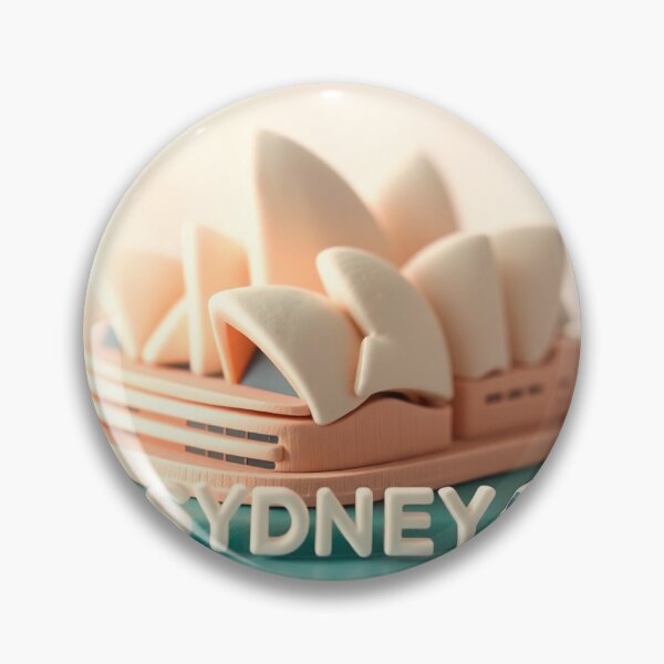 Item preview, SYDNEY, AUSTRALIA sticker poster with miniature design. designed and sold by UrbanTRIP.