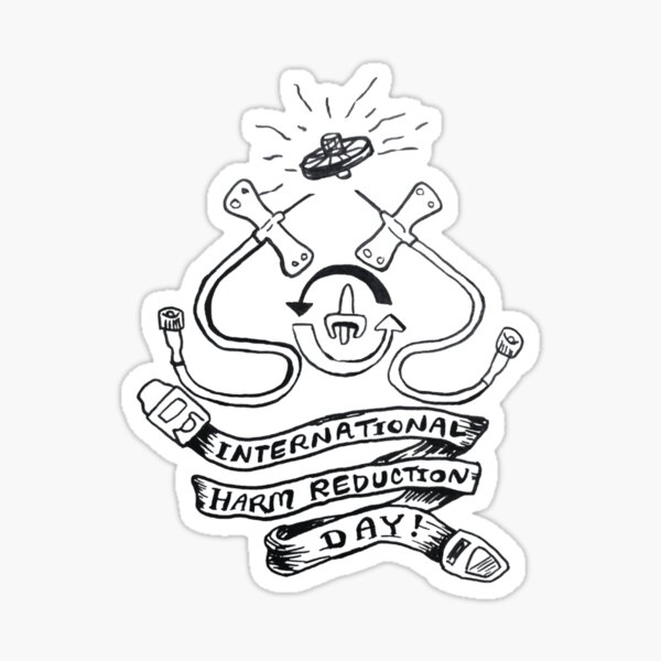 Harm Reduction Day Sticker