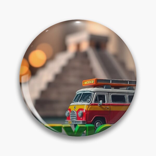 Item preview, Kukulcan sticker, Chichen Itza, poster with miniature design. designed and sold by UrbanTRIP.