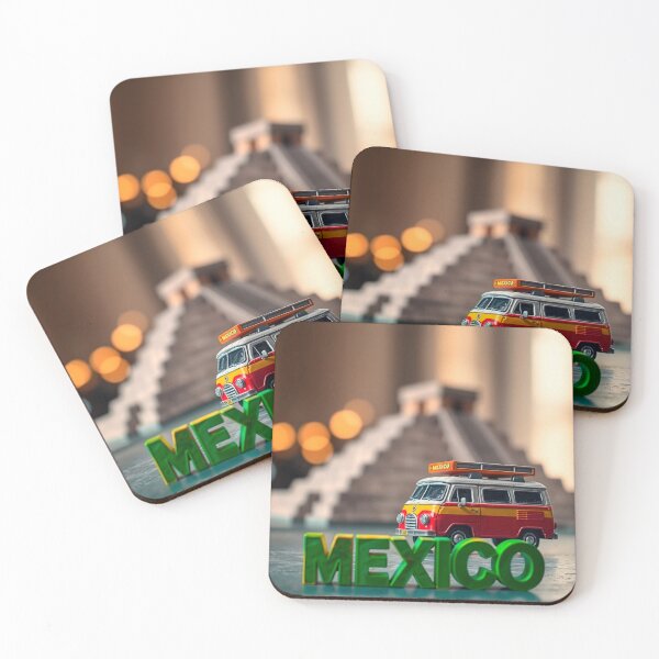 Item preview, Kukulcan sticker, Chichen Itza, poster with miniature design. designed and sold by UrbanTRIP.