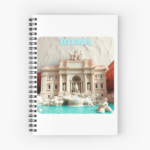 Item preview, ROME, Trevi Fountain sticker, poster with miniature design. designed and sold by UrbanTRIP.