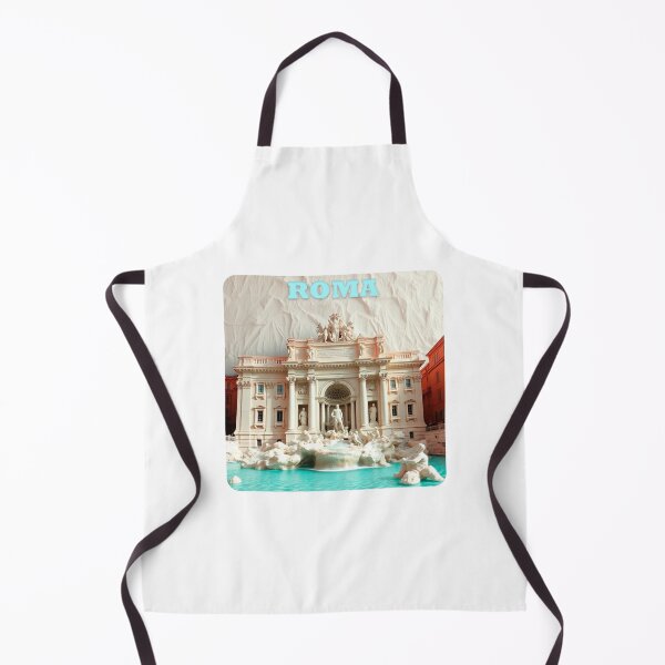 Item preview, ROME, Trevi Fountain sticker, poster with miniature design. designed and sold by UrbanTRIP.