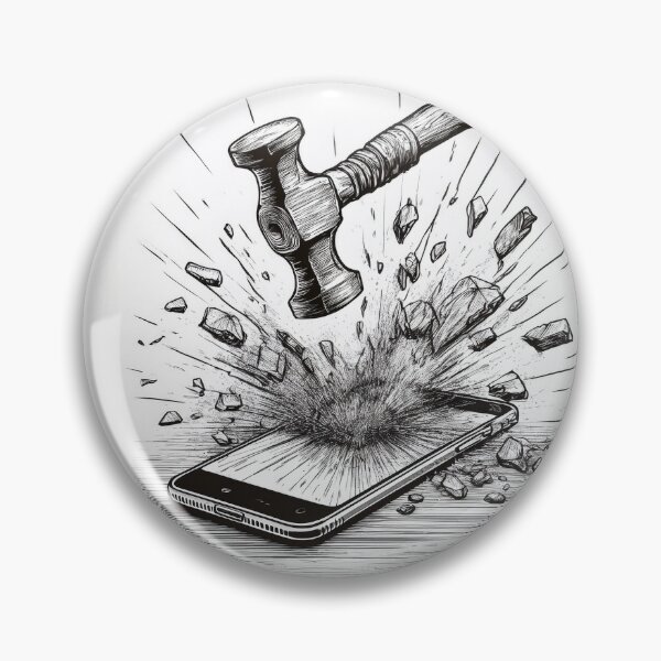 Item preview, Smash Your Smartphone designed and sold by irregulargoods.