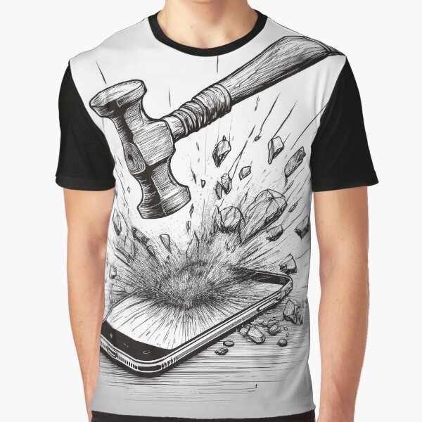 Item preview, Smash Your Smartphone designed and sold by irregulargoods.