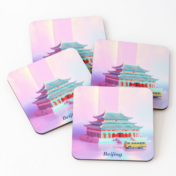 Item preview, BEIJING sticker, poster with miniature design. designed and sold by UrbanTRIP.
