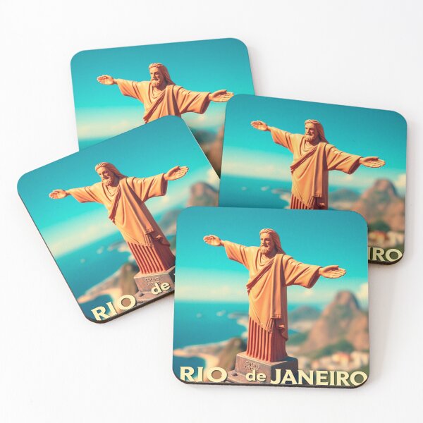 Item preview, Rio de Janeiro sticker, poster with miniature design. designed and sold by UrbanTRIP.