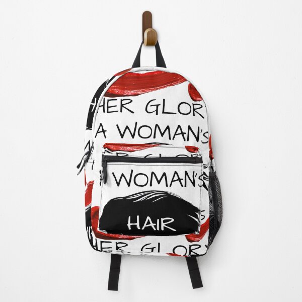 Item preview, A Woman's Hair is her Glory (statement tee) designed and sold by Flavaprints4u.