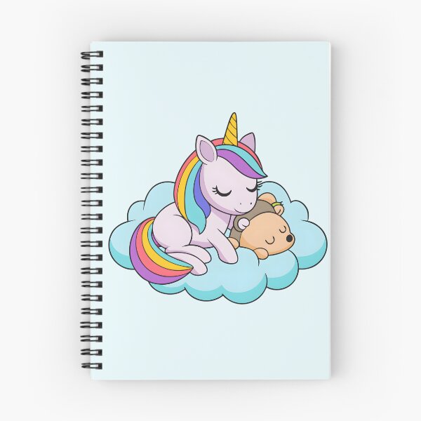 Item preview, Cute Sleeping Unicorn Holding Teddy Bear designed and sold by EpicPuzzles.