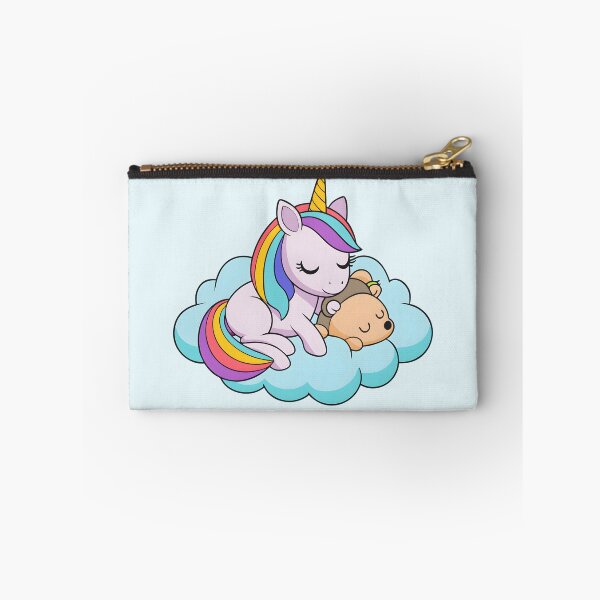 Item preview, Cute Sleeping Unicorn Holding Teddy Bear designed and sold by EpicPuzzles.