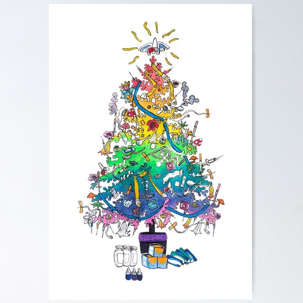 A Harm Reduction Christmas Poster