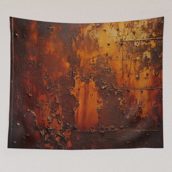 Item preview, Rusty dystopian texture - Wasteland - Warm Rust designed and sold by CattlettArt.