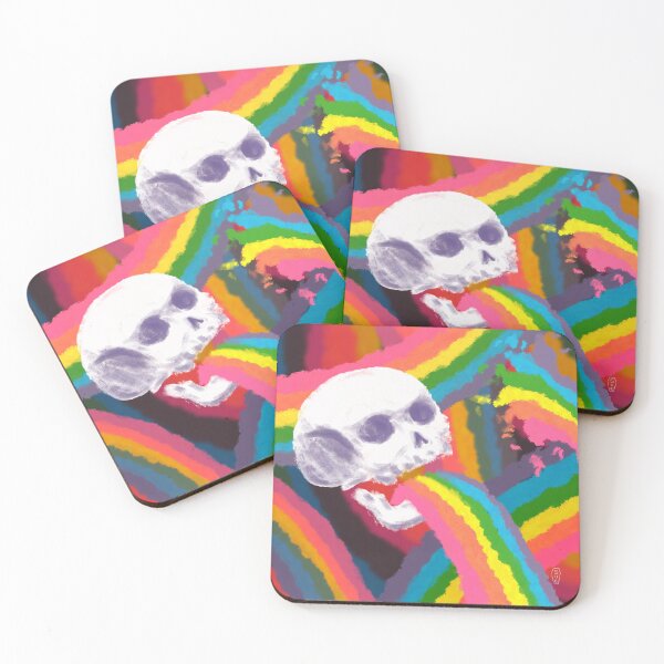 Item preview, Skull Barfing Rainbows V2 designed and sold by casketsue-s.