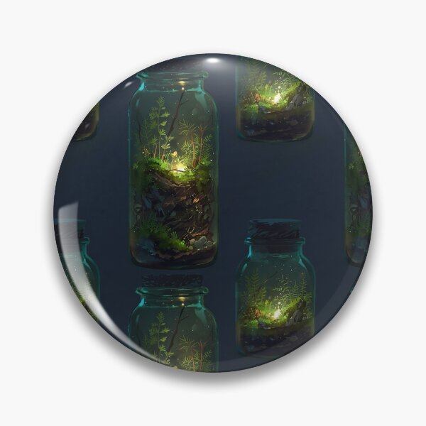 Item preview, Illuminated Terrariums with Tiny Plants Capturing Enchanting Nighttime Beauty designed and sold by CoolPixels.