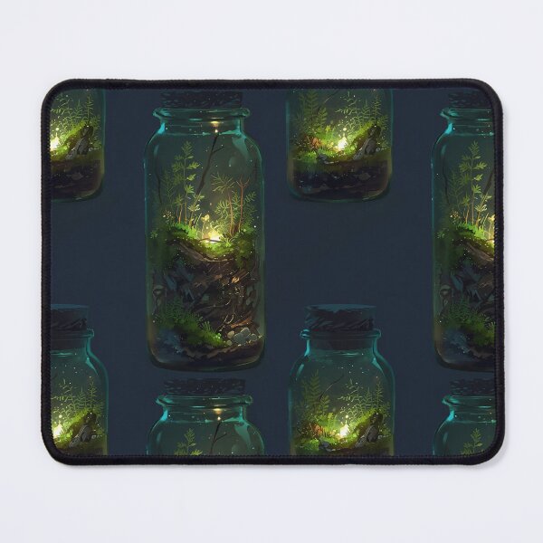 Item preview, Illuminated Terrariums with Tiny Plants Capturing Enchanting Nighttime Beauty designed and sold by CoolPixels.