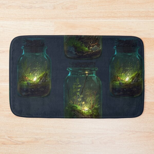 Item preview, Illuminated Terrariums with Tiny Plants Capturing Enchanting Nighttime Beauty designed and sold by CoolPixels.