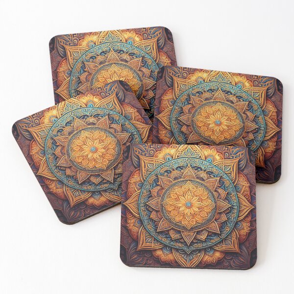 Item preview, Intricate Beautiful - Yoga - Visionary Mandala  designed and sold by CattlettArt.