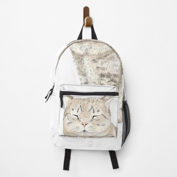 Item preview, cat watercolor designed and sold by merry nao and hiro.